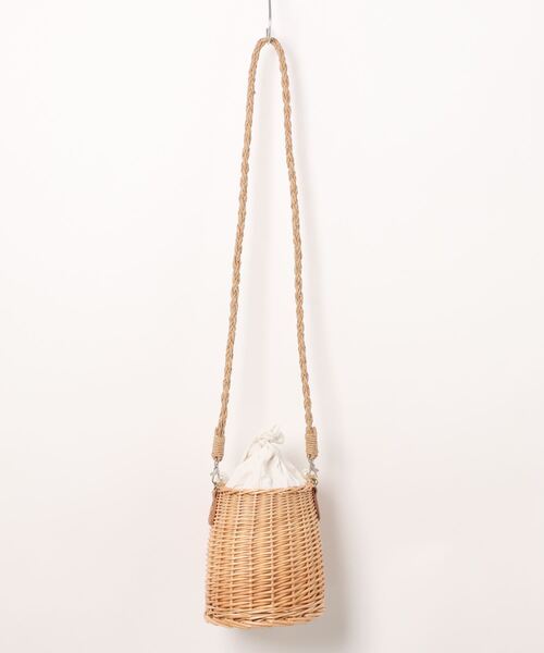 JUMELLE（ジュメロ）の「pearl basket bag（かごバッグ・レディース・ベージュ・FREE）」の12枚目の写真
