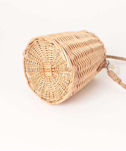 JUMELLE（ジュメロ）の「pearl basket bag（かごバッグ・レディース・ベージュ・FREE）」の15枚目の写真