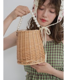 JUMELLE | pearl basket bag(かごバッグ)