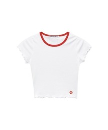 LETTUCE HEM CREW NECK BABY TEE