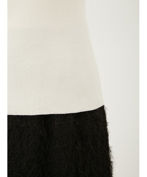 Mila Owen(ミラオーウェン)の「ポロ衿リブニットプルオーバー(ニット/セーター・レディース・ブラウン/ブラック/アイボリー/グレー・0/1)」の13枚目の写真