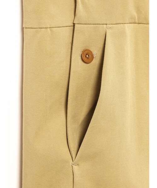 MidiUmi（ミディウミ）の「MidiUmi Vネックジャンパースカート（ワンピース・レディース・ベージュ/ネイビー/チャコールグレー・FREE）」の16枚目の写真