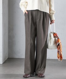 その他パンツ（ブラウン/茶色系・ツイード）ファッション通販