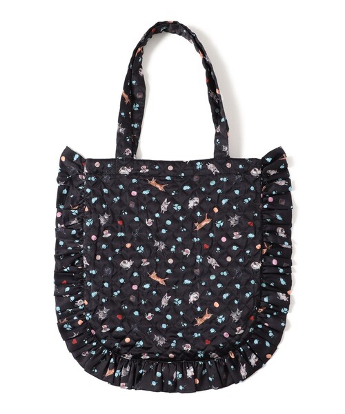 mmts（マミタス）の「tamaoworld / トートバッグ（トートバッグ・レディース・ホワイト系その他5/ブラック・ONE SIZE）」の8枚目の写真