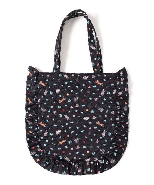 mmts（マミタス）の「tamaoworld / トートバッグ（トートバッグ・レディース・ホワイト系その他5/ブラック・ONE SIZE）」の11枚目の写真