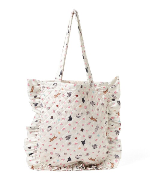 mmts（マミタス）の「tamaoworld / トートバッグ（トートバッグ・レディース・ホワイト系その他5/ブラック・ONE SIZE）」の13枚目の写真