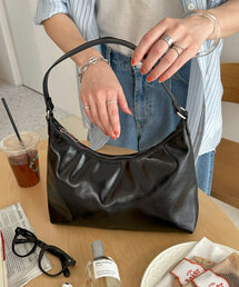 DISCOAT | パデッドホーボーバッグ(トートバッグ)