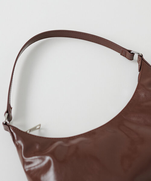 DISCOAT（ディスコート）の「パデッドホーボーバッグ（トートバッグ・レディース・ブラック/ブラウン/イエロー・FREE）」の10枚目の写真