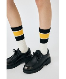 MOUSSY（マウジー）の「LINE ソックス（ソックス/靴下）」