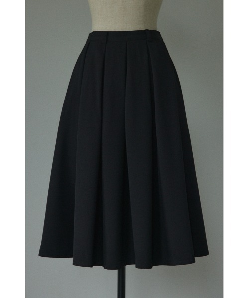 BLACK BY MOUSSY（ブラックバイマウジー）の「pleats skirt(プリーツスカート)（スカート・レディース・ブラック/ベージュ・1/2）」の3枚目の写真