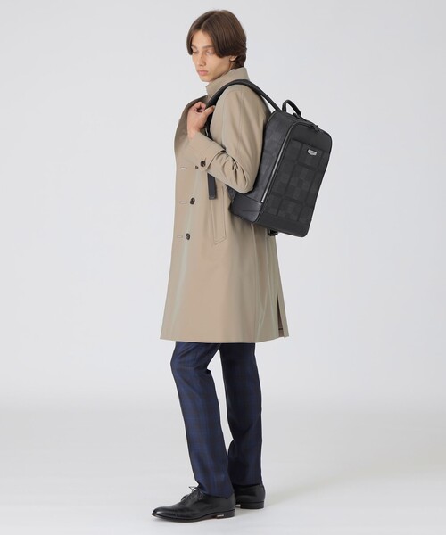 新品未使用◇クレストブリッジ◇シャドークレストブリッジチェックブリーフバッグ ナイロンコンビカルゼシャドークレストブリッジチェックビジネス