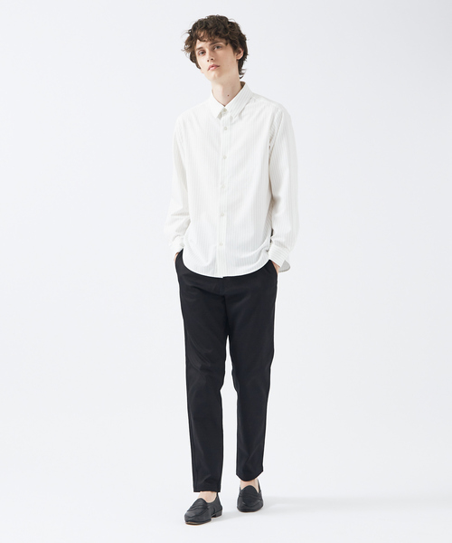 レギュラーカラーストライプ 長袖シャツ(シャツ/ブラウス)|ABAHOUSE GRAY(アバハウスグレイ) レギュラーカラーストライプ 長袖シャツ(シャツ/ブラウス)|ABAHOUSE GRAY(アバハウスグレイ)