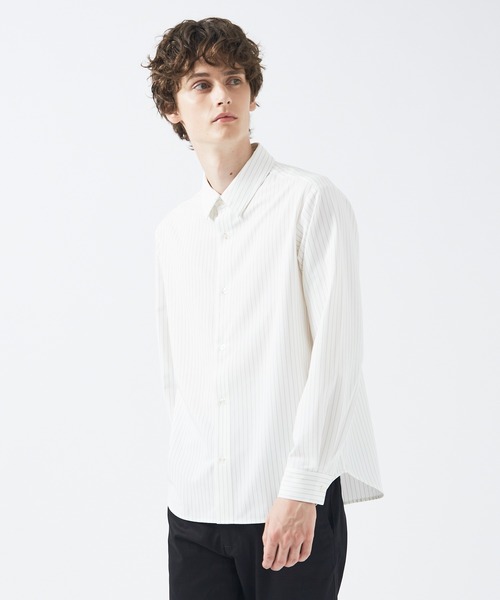 レギュラーカラーストライプ 長袖シャツ(シャツ/ブラウス)|ABAHOUSE GRAY(アバハウスグレイ) レギュラーカラーストライプ 長袖シャツ(シャツ/ブラウス)|ABAHOUSE GRAY(アバハウスグレイ)