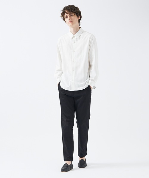 レギュラーカラーストライプ 長袖シャツ(シャツ/ブラウス)|ABAHOUSE GRAY(アバハウスグレイ) レギュラーカラーストライプ 長袖シャツ(シャツ/ブラウス)|ABAHOUSE GRAY(アバハウスグレイ)