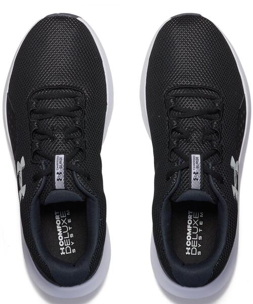 UNDER ARMOUR(アンダーアーマー)の「UAチャージド サージ4 エクストラワイド(ランニング/メンズ)(スニーカー・メンズ・ブラック系その他・26.5cm/27.5cm/28.0cm/26.0cm/27.0cm/25.5cm/25.0cm/28.5cm/29.0cm/30.0cm/29.5cm)」の3枚目の写真