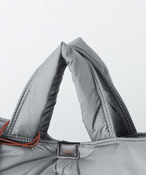 hALON（アーロン）の「＜hALON＞ パディング ビッグトートバッグ（トートバッグ・メンズ・グレー/ブラック・FREE）」の12枚目の写真