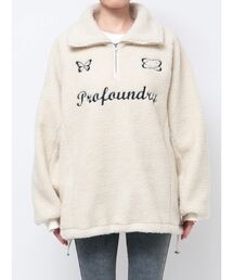 EMODA | ユニフォームボアジッププルオーバー(Tシャツ/カットソー)