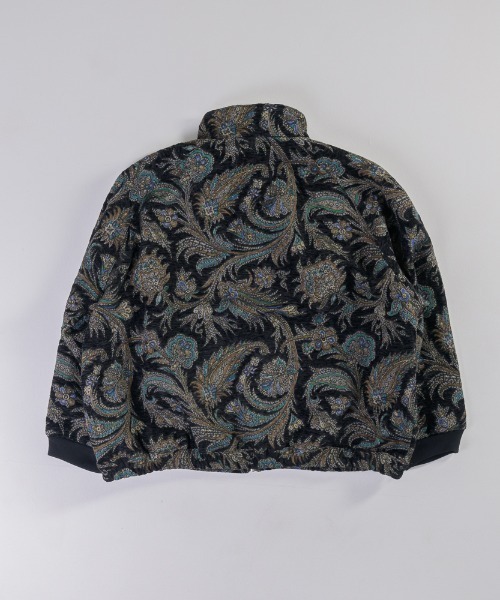 EFFECTEN（エフェクテン）の「【EFFECTEN】Gobelin High Neck Jacket（ブルゾン・メンズ・ワイン/ブラック・FREE）」の8枚目の写真