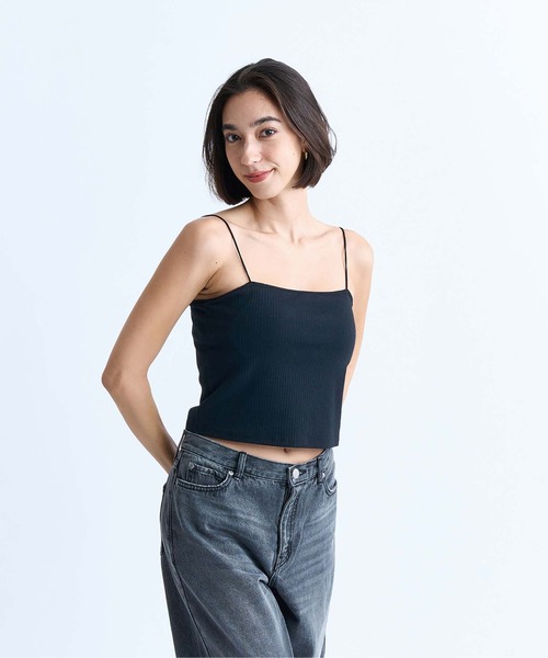 ROXY(ロキシー)の「SIMPLE MADE/ロキシーショート丈キャミソール(キャミソール・レディース・ブラック/ホワイト・LARGE/MEDIUM/SMALL)」の8枚目の写真