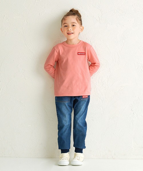 MIKI HOUSE(ミキハウス)の「【WEB限定】長袖Tシャツ(Tシャツ/カットソー・キッズ・ブルー系その他/サーモンピンク/ホワイト/ネイビー・140cm/130cm/120cm/110cm/100cm/90cm/80cm/150cm)」の15枚目の写真