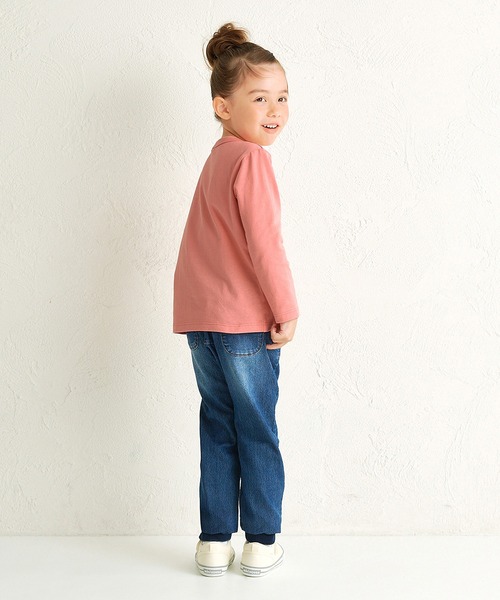 MIKI HOUSE(ミキハウス)の「【WEB限定】長袖Tシャツ(Tシャツ/カットソー・キッズ・ブルー系その他/サーモンピンク/ホワイト/ネイビー・140cm/130cm/120cm/110cm/100cm/90cm/80cm/150cm)」の17枚目の写真