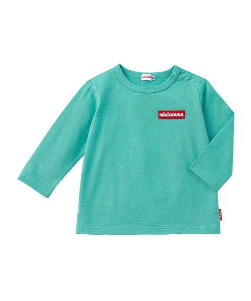 MIKI HOUSE(ミキハウス)の「【WEB限定】長袖Tシャツ(Tシャツ/カットソー・キッズ・ブルー系その他/サーモンピンク/ホワイト/ネイビー・140cm/130cm/120cm/110cm/100cm/90cm/80cm/150cm)」の22枚目の写真