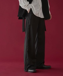 LUCY | LUCY/【24年秋冬新作】サイドZIPフレアスラックス(スラックス)