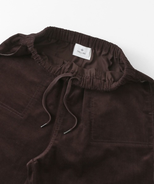 URBAN RESEARCH Sonny Label（アーバンリサーチサニーレーベル）の「コーデュロイベイカーイージーパンツ（その他パンツ・メンズ・アイボリー/チャコールグレー/ダークブラウン・MEDIUM/LARGE）」の13枚目の写真