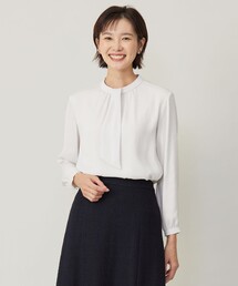 2025SS machatt モックネックオーバーＴシャツ　グレー　マチャット モックネックオーバーTシャツ（グレー） | MACHATT ONLINE STORE