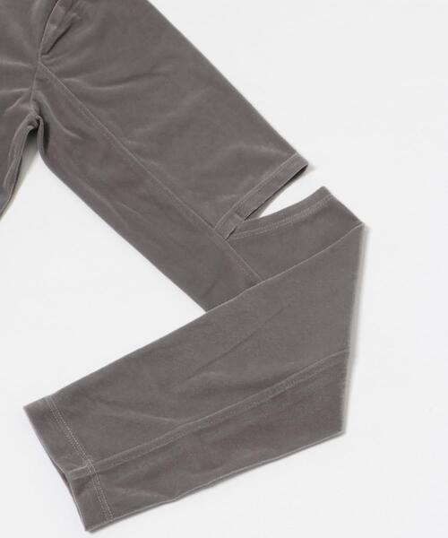 LAATO(ラート)の「velor layered tee(Tシャツ/カットソー・レディース・グレー/ブラウン・FREE)」の10枚目の写真