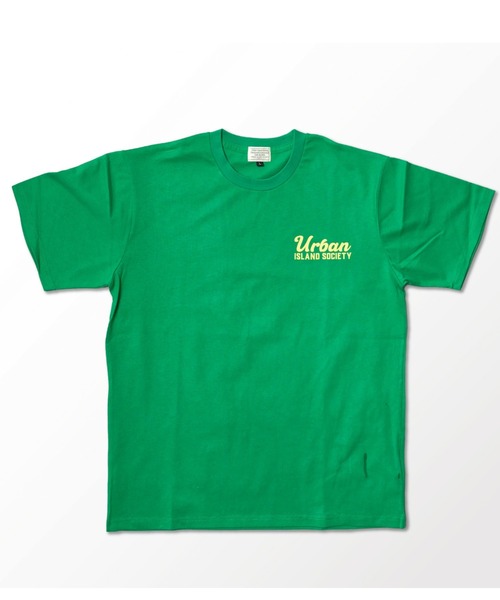URBAN ISLAND SOCIETY(アーバンアイランドソサエティ)の「【URBAN ISLAND SOCIETY/アーバンアイランドソサエティ】BACK PRINT HONOLULU TEE/半袖バックプリントTシャツ(Tシャツ/カットソー・メンズ・ホワイト/ブラック/イエロー/グリーン・X-LARGE/SMALL/MEDIUM/LARGE)」の8枚目の写真