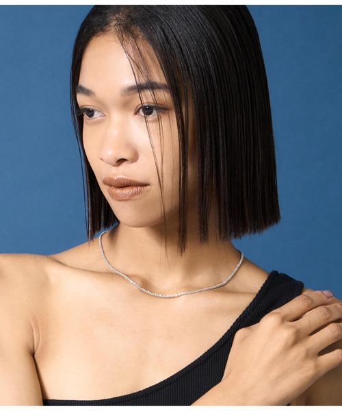 Settimissimo(セッティミッシモ)の「金属アレルギー対応ステンレスポップコーンチェーンネックレス(ネックレス・レディース・シルバー/ゴールド・FREE)」の5枚目の写真