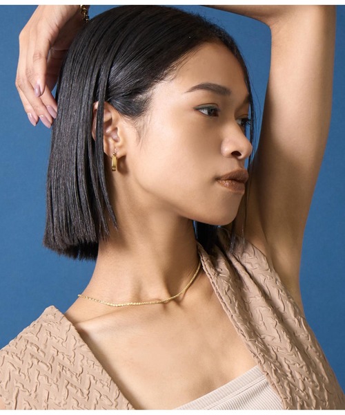 Settimissimo(セッティミッシモ)の「金属アレルギー対応ステンレスポップコーンチェーンネックレス(ネックレス・レディース・シルバー/ゴールド・FREE)」の9枚目の写真