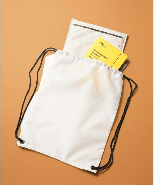 Stars Stripes(スターズストライプス)の「【Bag Base/バッグベース】 Premium gymsac ナイロンナップサック 耐水加工 ジムサック ヒモ付きバッグ 11リットル(バックパック/リュック・メンズ・ピンク/ライム/ホワイト/ネイビー/パープル/グレー/サックスブルー/ブラック/オリーブ・FREE)」の1枚目の写真