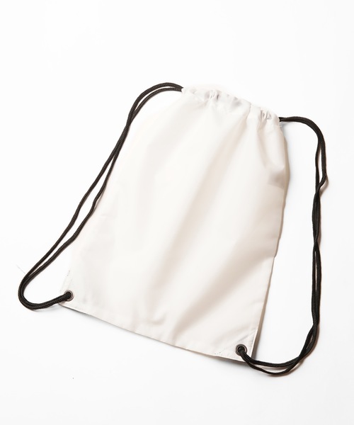 Stars Stripes(スターズストライプス)の「【Bag Base/バッグベース】 Premium gymsac ナイロンナップサック 耐水加工 ジムサック ヒモ付きバッグ 11リットル(バックパック/リュック・メンズ・ピンク/ライム/ホワイト/ネイビー/パープル/グレー/サックスブルー/ブラック/オリーブ・FREE)」の19枚目の写真