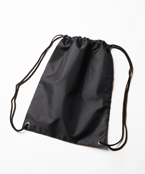 Stars Stripes(スターズストライプス)の「【Bag Base/バッグベース】 Premium gymsac ナイロンナップサック 耐水加工 ジムサック ヒモ付きバッグ 11リットル(バックパック/リュック・メンズ・ピンク/ライム/ホワイト/ネイビー/パープル/グレー/サックスブルー/ブラック/オリーブ・FREE)」の22枚目の写真