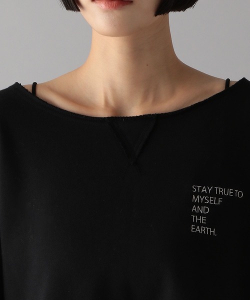 O0u(オーゼロユー)の「【relief O0u】ラメスウェットプルオーバー 152250(Tシャツ/カットソー・レディース・ブラック/グレー・FREE)」の13枚目の写真