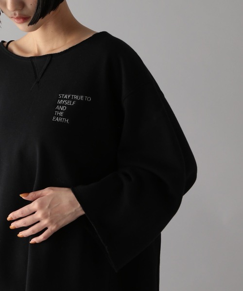 O0u(オーゼロユー)の「【relief O0u】ラメスウェットプルオーバー 152250(Tシャツ/カットソー・レディース・ブラック/グレー・FREE)」の14枚目の写真