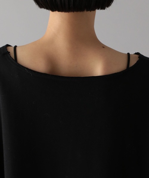 O0u(オーゼロユー)の「【relief O0u】ラメスウェットプルオーバー 152250(Tシャツ/カットソー・レディース・ブラック/グレー・FREE)」の7枚目の写真