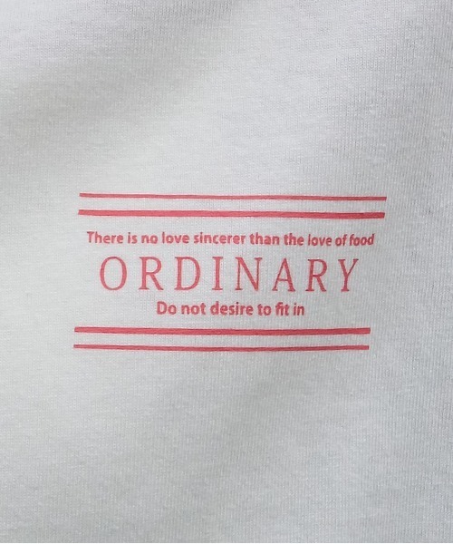 spiritoso（スピリトーゾ）の「【spiritoso】ORDINARYプリントロングＴシャツ(CP)（Tシャツ/カットソー・レディース・オリーブ/サックスブルー/ネイビー/オフホワイト・FREE）」の9枚目の写真