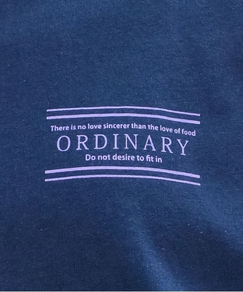 spiritoso（スピリトーゾ）の「【spiritoso】ORDINARYプリントロングＴシャツ(CP)（Tシャツ/カットソー・レディース・オリーブ/サックスブルー/ネイビー/オフホワイト・FREE）」の13枚目の写真
