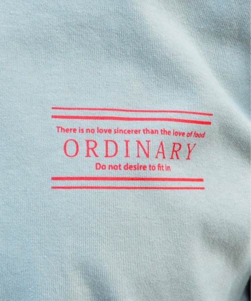 spiritoso（スピリトーゾ）の「【spiritoso】ORDINARYプリントロングＴシャツ(CP)（Tシャツ/カットソー・レディース・オリーブ/サックスブルー/ネイビー/オフホワイト・FREE）」の15枚目の写真