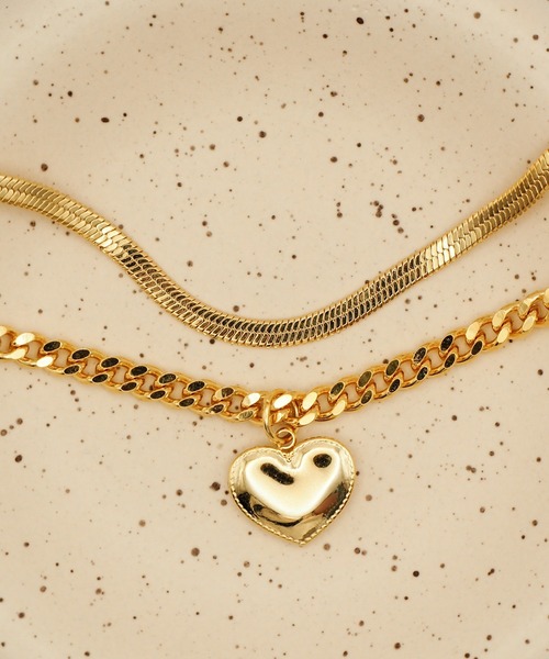 話題独占ハードウェアネックレス　ゴールドシルバー　在庫限り 話題独占ハードウェアネックレス ゴールドシルバー 在庫限り