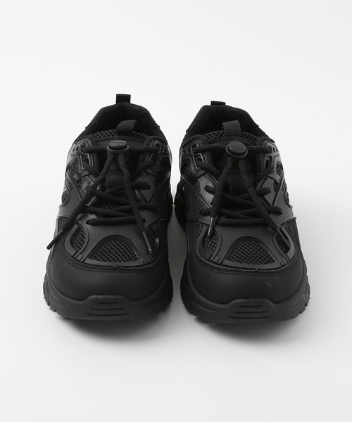 URBAN CHERRY（アーバンチェリー）の「メッシュカラーダッドスニーカー（スニーカー・キッズ・ピンク/ホワイト/ブラック・20.5cm/21.5cm/22.0cm/18.0cm/20.0cm/19.5cm/19.0cm/21.0cm/18.5cm）」の17枚目の写真