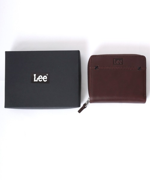 Lee(リー)の「Lee/リー Leather Wallet/牛革 レザー ウォレット/ラウンドファスナー 二つ折り 財布/コンパクト/メンズ レディース(財布・メンズ・ブラック/ブラウン/ダークブラウン・FREE)」の11枚目の写真