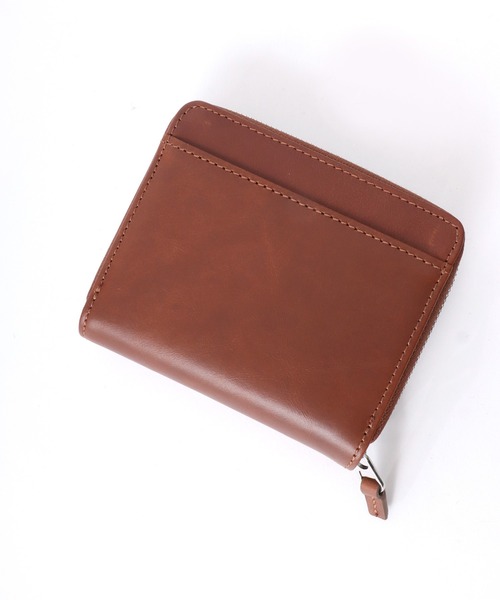 Lee(リー)の「Lee/リー Leather Wallet/牛革 レザー ウォレット/ラウンドファスナー 二つ折り 財布/コンパクト/メンズ レディース(財布・メンズ・ブラック/ブラウン/ダークブラウン・FREE)」の14枚目の写真