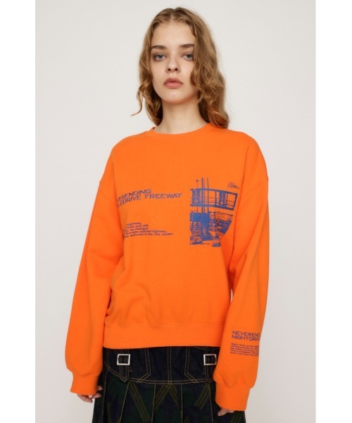 SLY（スライ）の「【WEB限定カラーあり】PHOTO LOGO SW TOPS フォト