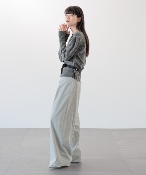 yuw(ユウ)の「ベロアリボンベルト 206313(ベルト・レディース・ブラック・FREE)」の6枚目の写真