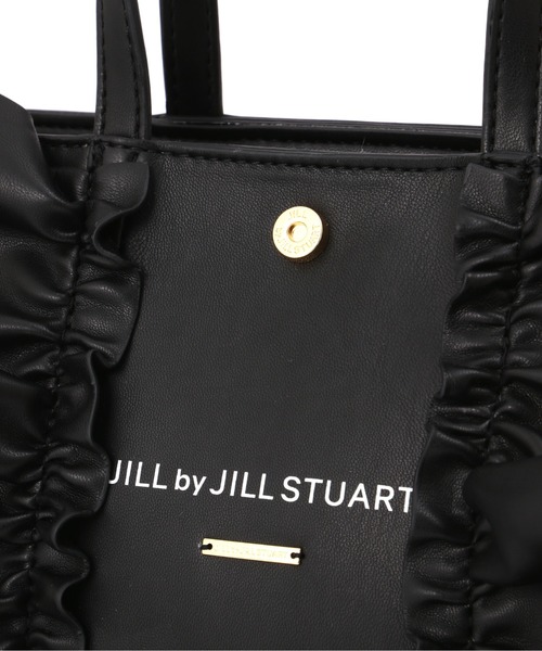 JILL by JILL STUART(ジルバイジルスチュアート)の「◇ライトワイドフリルトート(小)(トートバッグ・レディース・ブラック/ベージュ・FREE)」の10枚目の写真