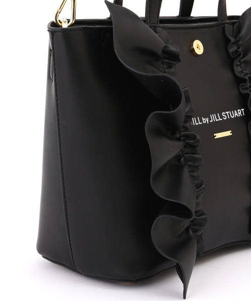 JILL by JILL STUART(ジルバイジルスチュアート)の「◇ライトワイドフリルトート(小)(トートバッグ・レディース・ブラック/ベージュ・FREE)」の12枚目の写真